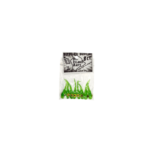 BIG ISLAND BAITS BUGGAH DA GREEN GLO LURE