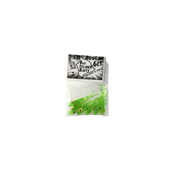BIG ISLAND BAITS BUGGAH DA GREEN GLO LURE