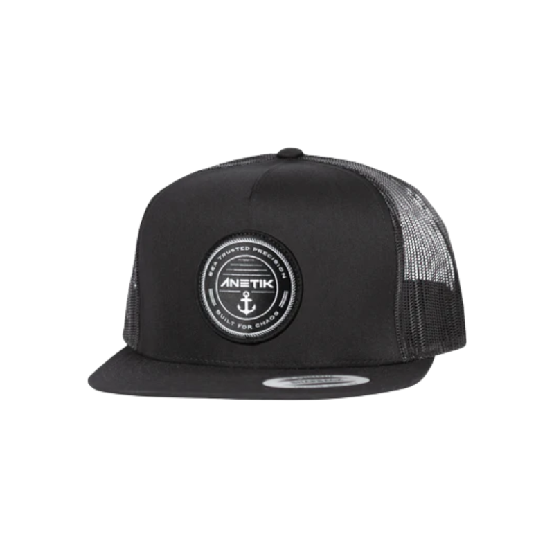 ANETIK DOCKSIDE CLASSIC TRUCKER HAT - BLACK