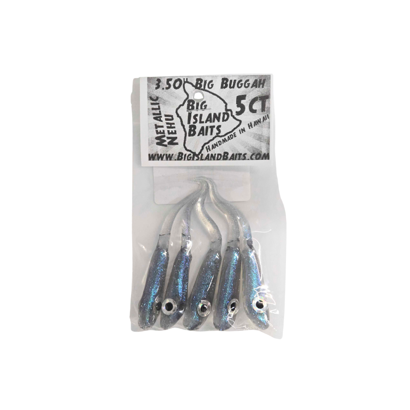 BIG ISLAND BAITS BUGGAH METALLIC NEHU LURE