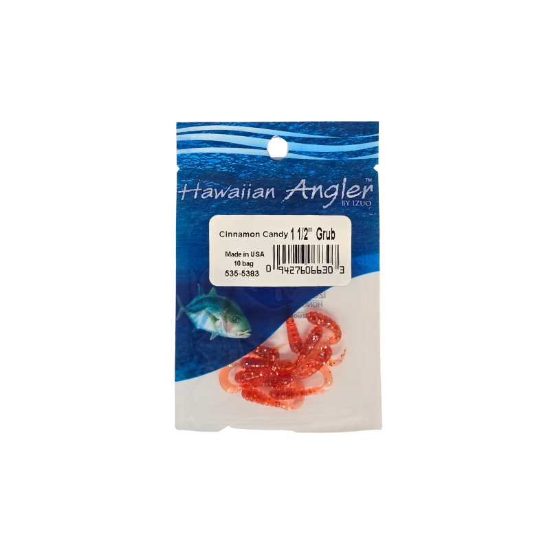 HAWAIIAN ANGLER GRUB - CINNAMON CANDY