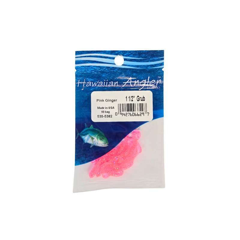 HAWAIIAN ANGLER GRUB - PINK GINGER