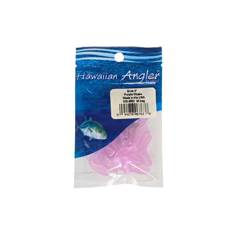 HAWAIIAN ANGLER GRUB - PURPLE OBAKE