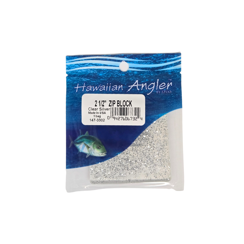 HAWAIIAN ANGLER ZIP - SILVER