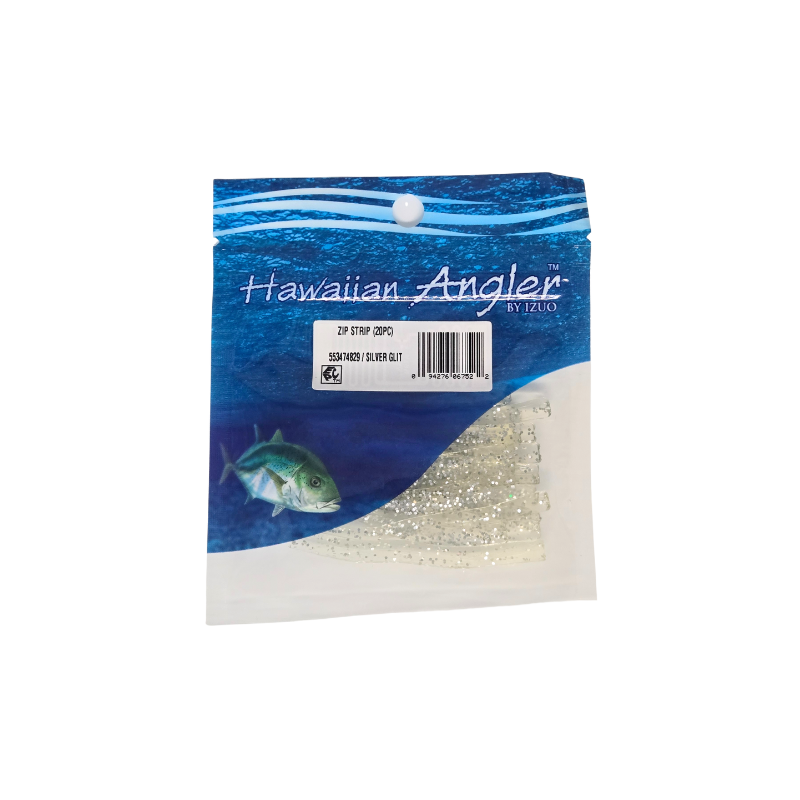 HAWAIIAN ANGLER ZIP - SILVER