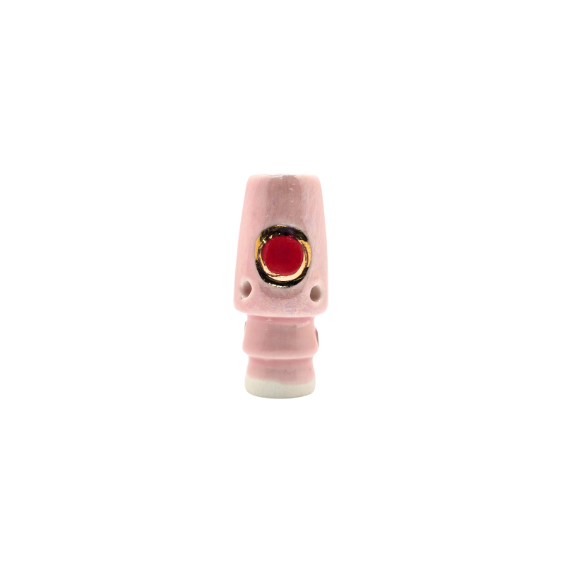 MARK WHITE SMOKER LURE HEAD - PEARL PINK