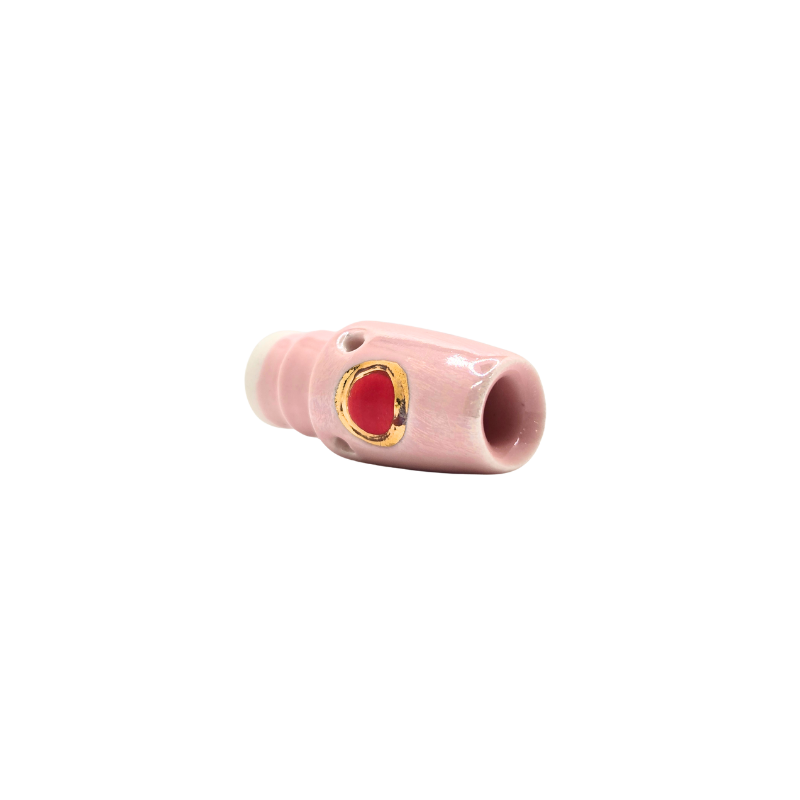 MARK WHITE SMOKER LURE HEAD - PEARL PINK