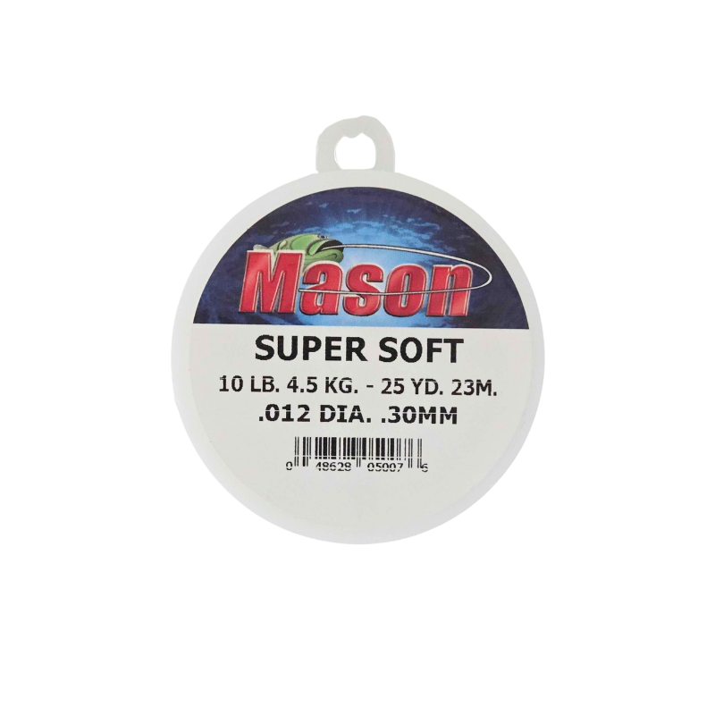 MASON SOFT TYPE NYLON LEADER SPOOL/COIL