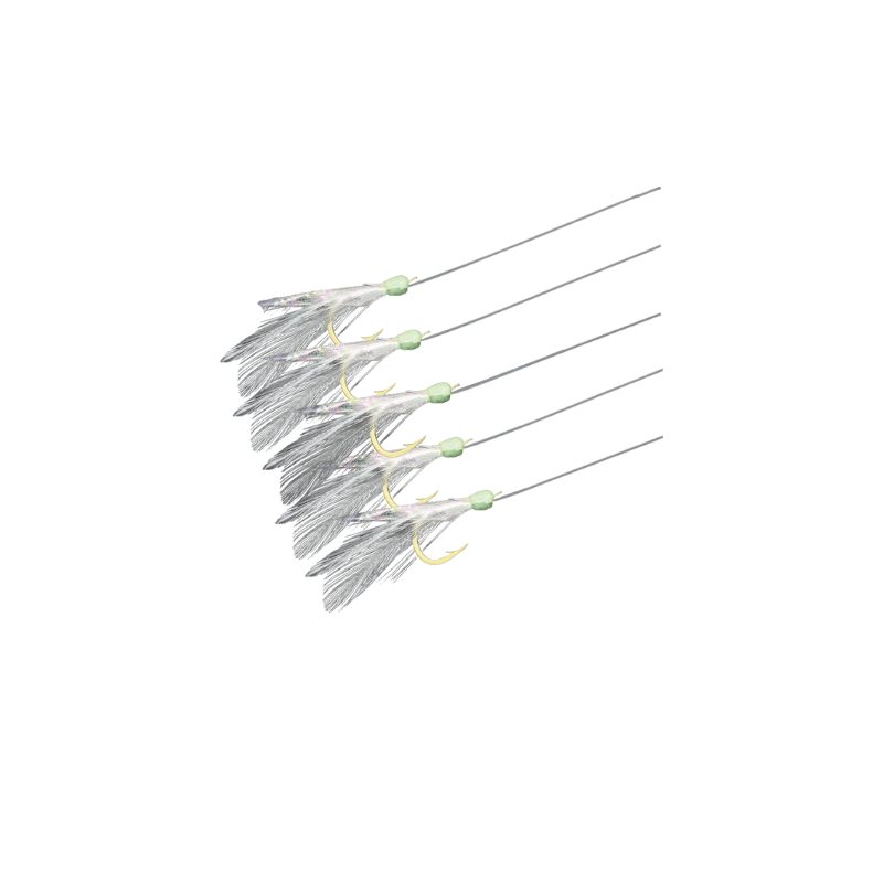 MUSTAD FISH N FEATHER SABIKI