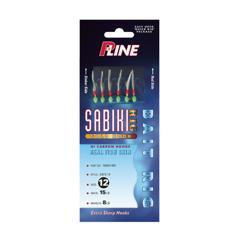 P-LINE GOLD HOOK SABIKIS