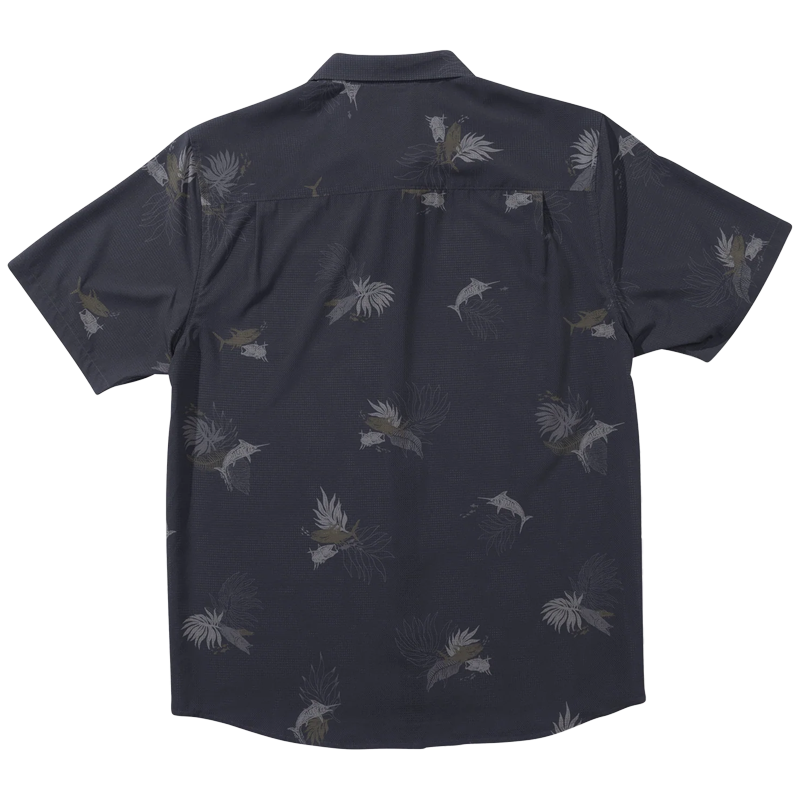 SALTY CREW BREEZER PERFORATED BUTTON UP SHIRT