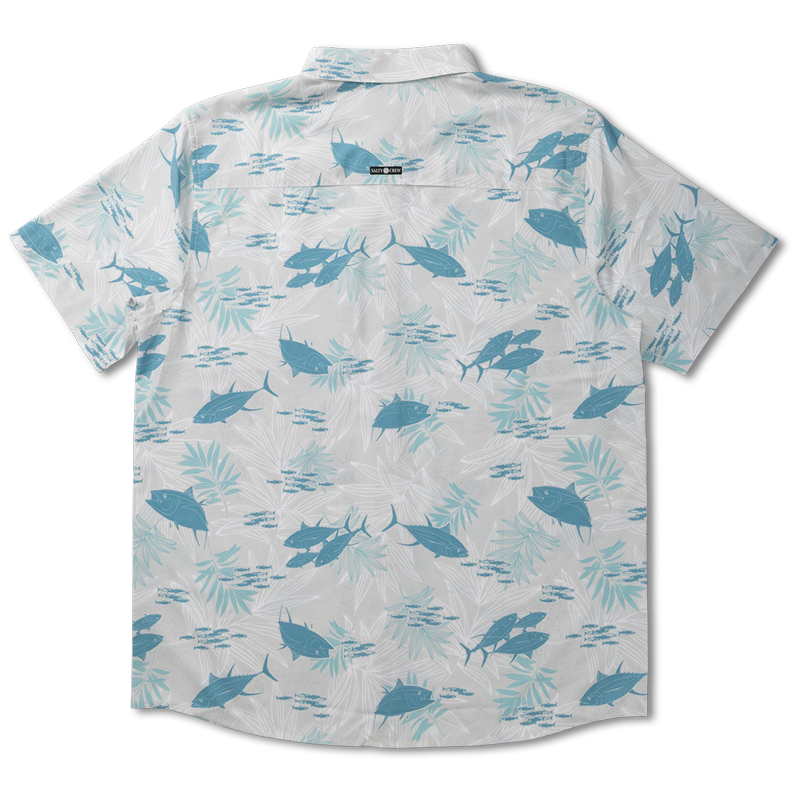 SALTY CREW FEEDING FRENZY UV BUTTON UP