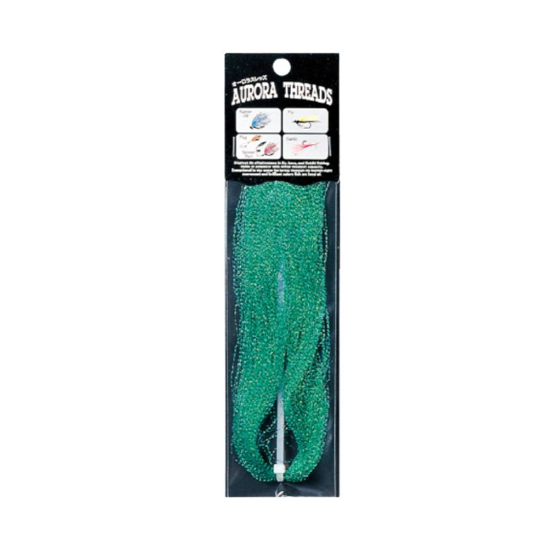 TOHO AURORA THREADS TWIST GREEN