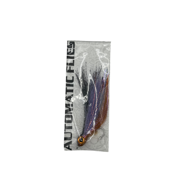 AUTOMATIC FLIES KATSUO V2 PURPLE/BROWN/YELLOW TIGER