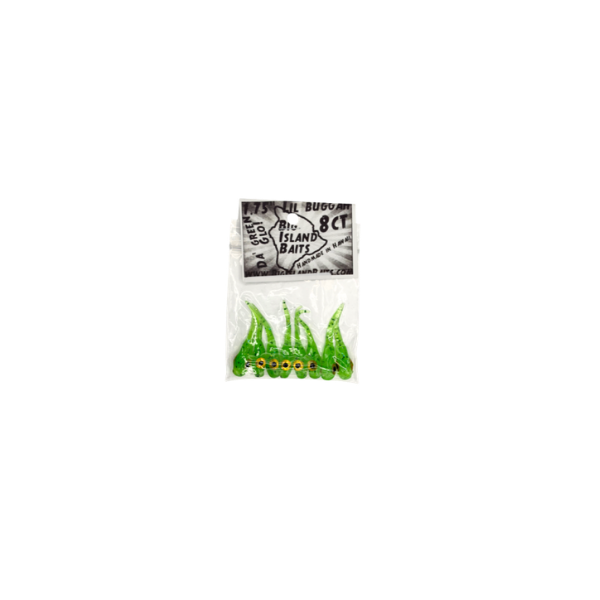 BIG ISLAND BAITS BUGGAH DA GREEN GLO LURE