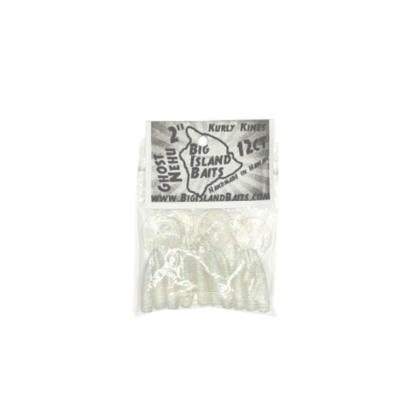 BIG ISLAND BAITS KURLY KINES GHOST NEHU LURE