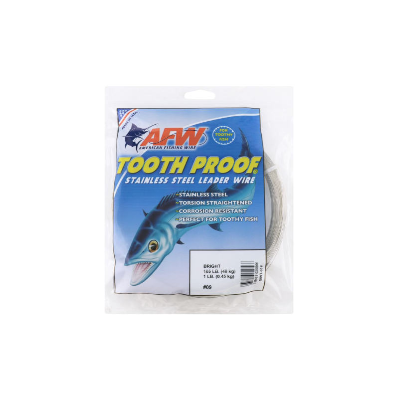 AFW TOOTH PROOF SS LEADER WIRE