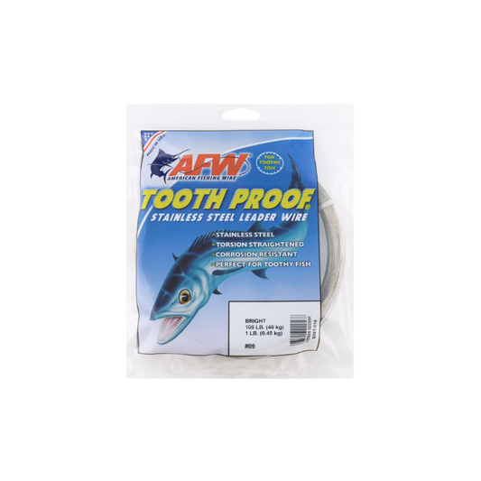 AFW TOOTH PROOF SS LEADER WIRE