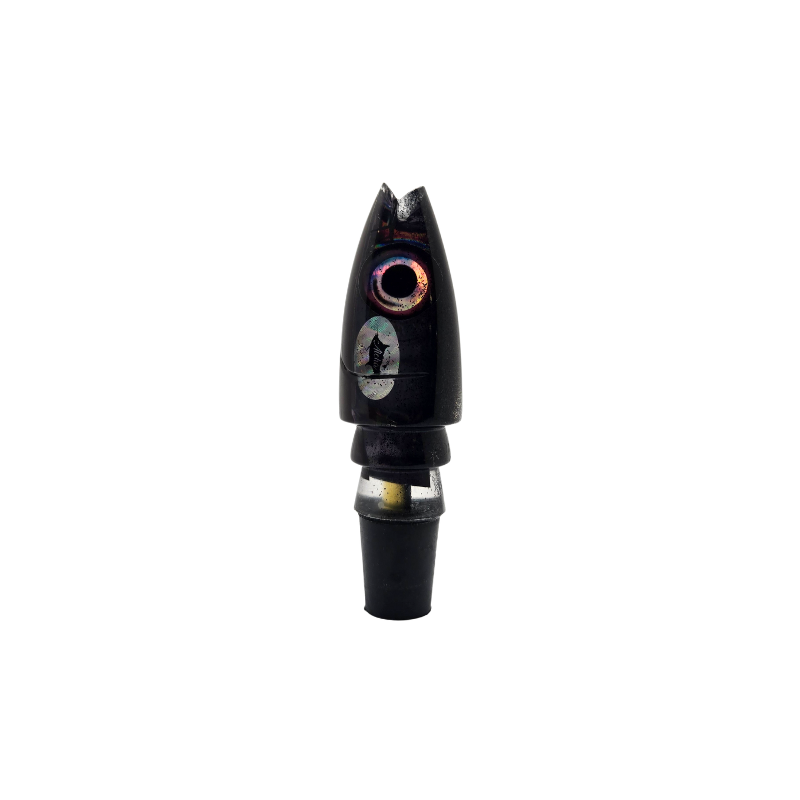 ALOHA LURES BULLET SUPER NINJA LURE HEAD - BLACK