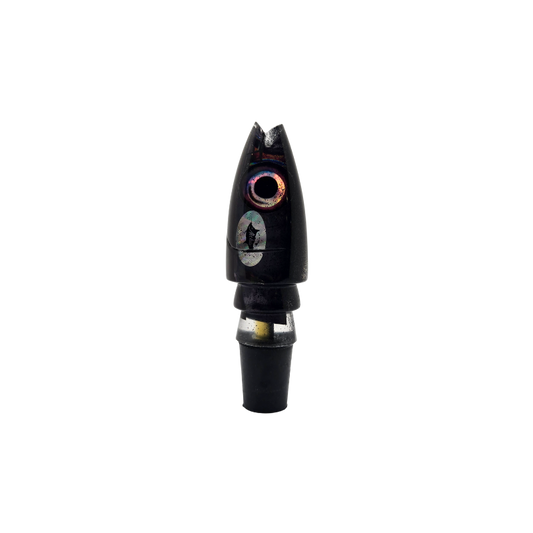 ALOHA LURES BULLET SUPER NINJA LURE HEAD - BLACK
