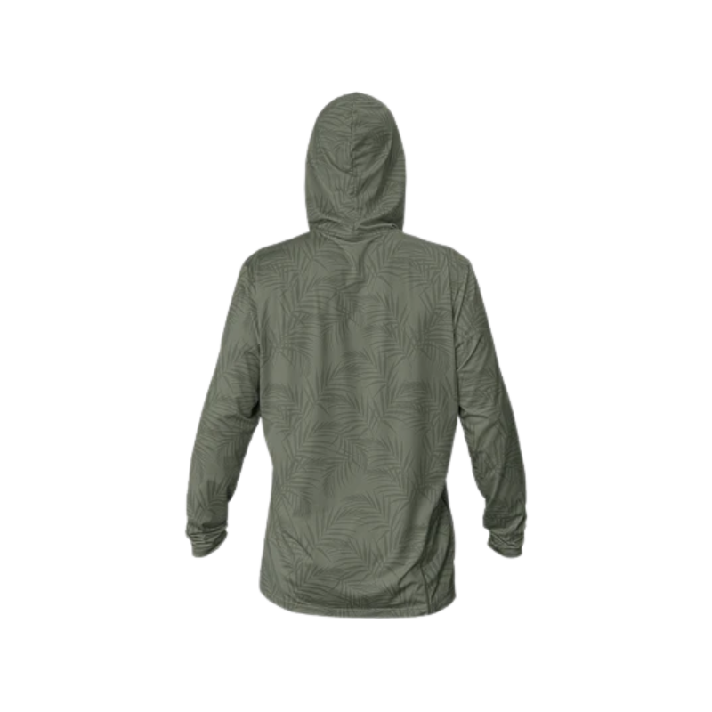 ANETIK LANAI TECH HOODY - PALMS DARK OLIVE
