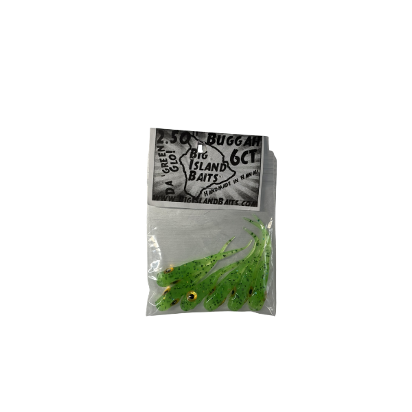 BIG ISLAND BAITS BUGGAH GREEN GLO LURE