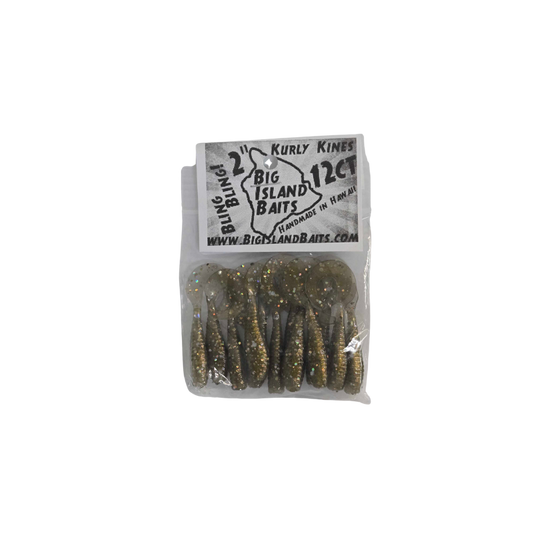 BIG ISLAND BAITS KURLY KINES BLING BLING LURE