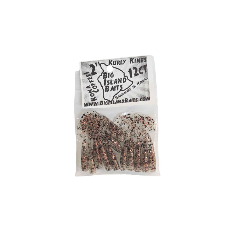 BIG ISLAND BAITS KURLY KINES KONA COFFEE LURE