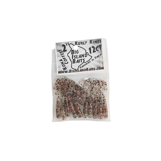 BIG ISLAND BAITS KURLY KINES KONA COFFEE LURE