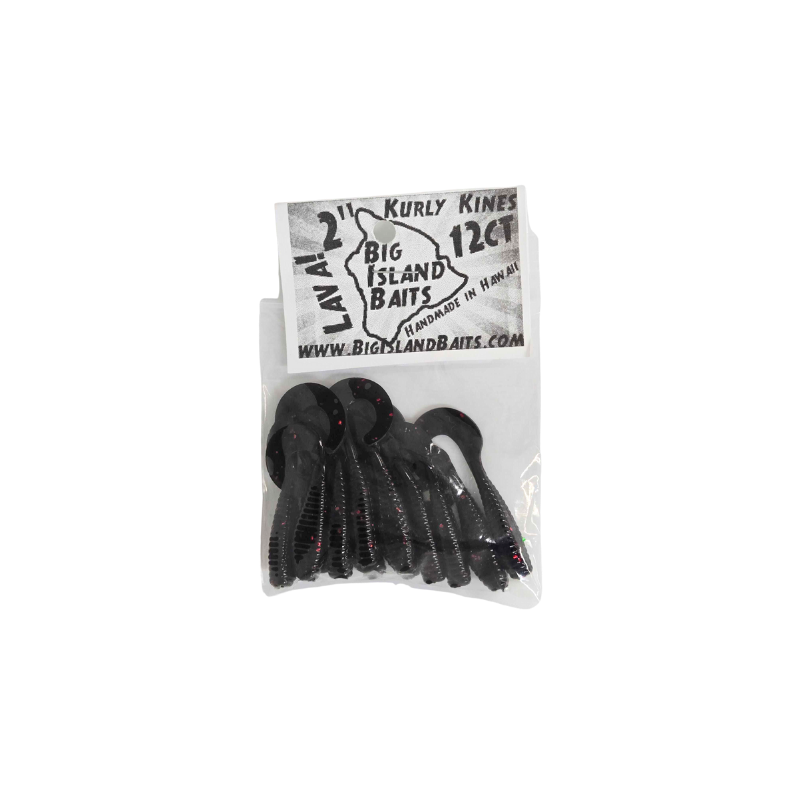 BIG ISLAND BAITS KURLY KINES LAVA LURE