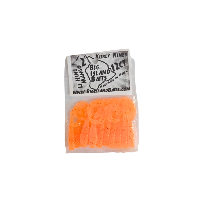 BIG ISLAND BAITS KURLY KINES LI HING MANGO LURE