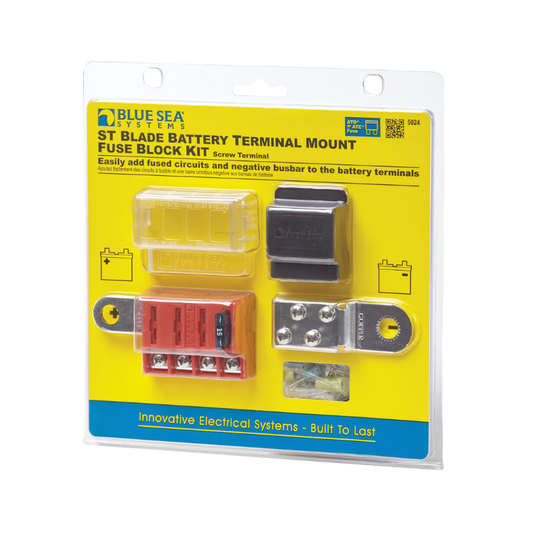 BSS ST BLADE BATTERY TERMINAL MOUNT FUSE BLOCK KIT