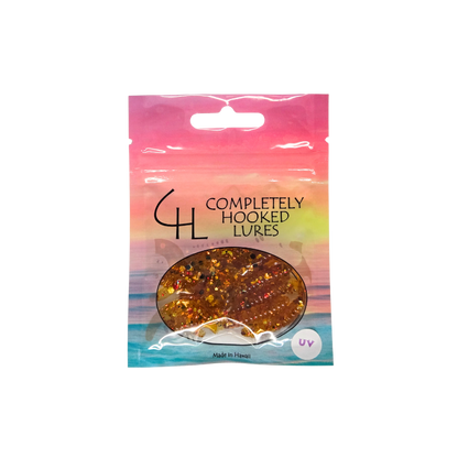 COMPLETELY HOOKED LURES CHILI FLAKE GRUB
