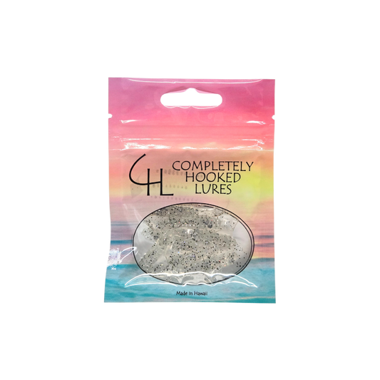 COMPLETELY HOOKED LURES SALT & PEPPER GRUB