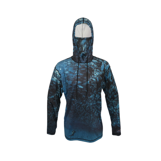 COGNITO SCUBA JACKS LIGHTWEIGHT OCEAN GRAPHIC HOODIE