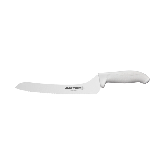 DEXTER RUSSELL SOFGRIP 9" SCALLOPED OFFSET SANDWICH KNIFE