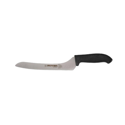 DEXTER RUSSELL SOFGRIP 9" SCALLOPED OFFSET SANDWICH KNIFE