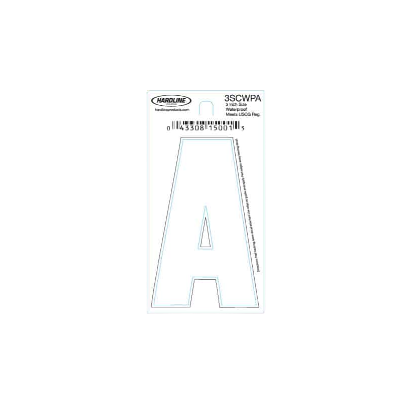 DYER INDIVIDUAL LETTERS & NUMBERS STICKERS