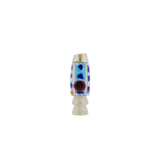 E&L CUT LURE HEAD - GLASS BUD PLATINUM