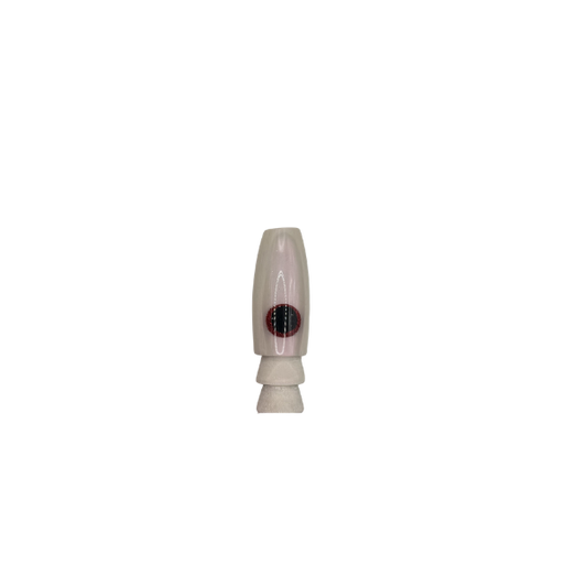 E&L CUT JET LURE HEAD- PEARL STRAWBERRY