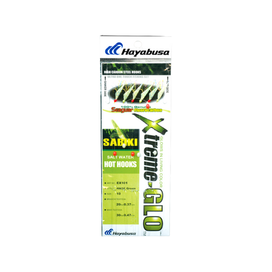 HAYABUSA SABIKI - HAGE GREEN FISH SKIN GLOW FINISH
