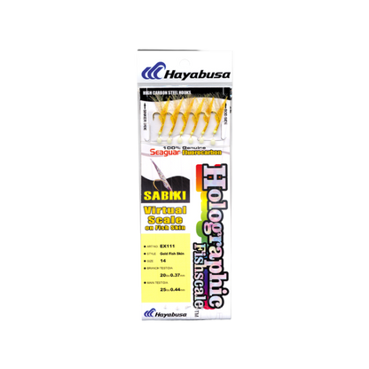 HAYABUSA SEAGUAR SABIKI - GOLD FISH SKIN HOLOGRAM FINISH