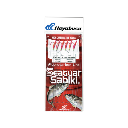 HAYABUSA SEAGUAR SABIKI - HAGE RED FISH SKIN AURORA