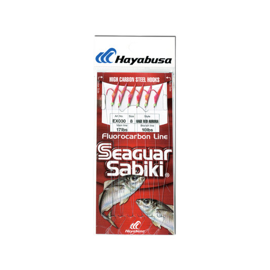 HAYABUSA SEAGUAR SABIKI - HAGE RED FISH SKIN AURORA