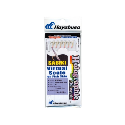 HAYABUSA SEAGUAR SABIKI - SILVER FISH SKIN HOLOGRAM