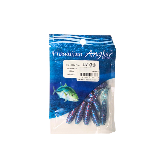 HAWAIIAN ANGLER GRUB - BLUE OBAKE FIRE