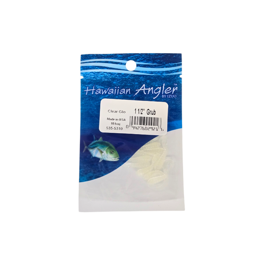 HAWAIIAN ANGLER GRUB - CLEAR GLO