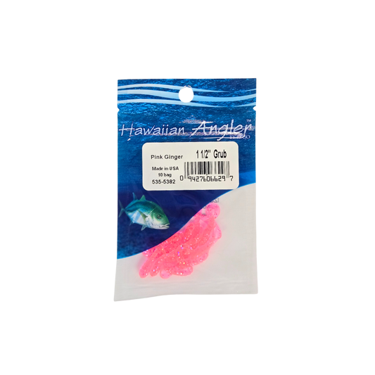 HAWAIIAN ANGLER GRUB - PINK GINGER