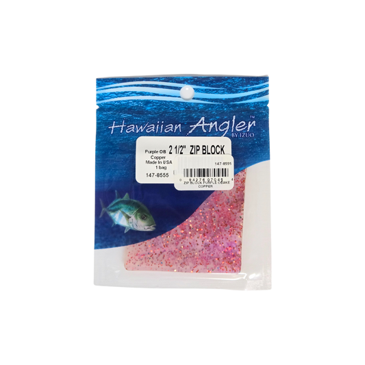 HAWAIIAN ANGLER ZIP - PURPLE OBAKE COPPER