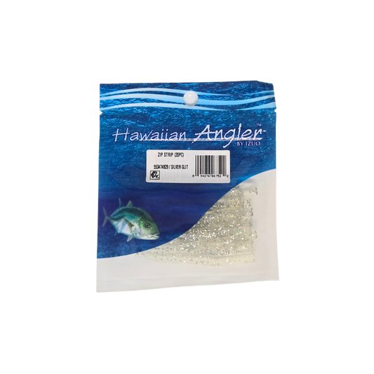 HAWAIIAN ANGLER ZIP - SILVER